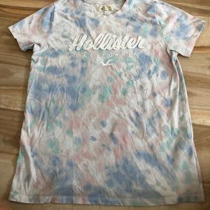 tie dye hollister top
